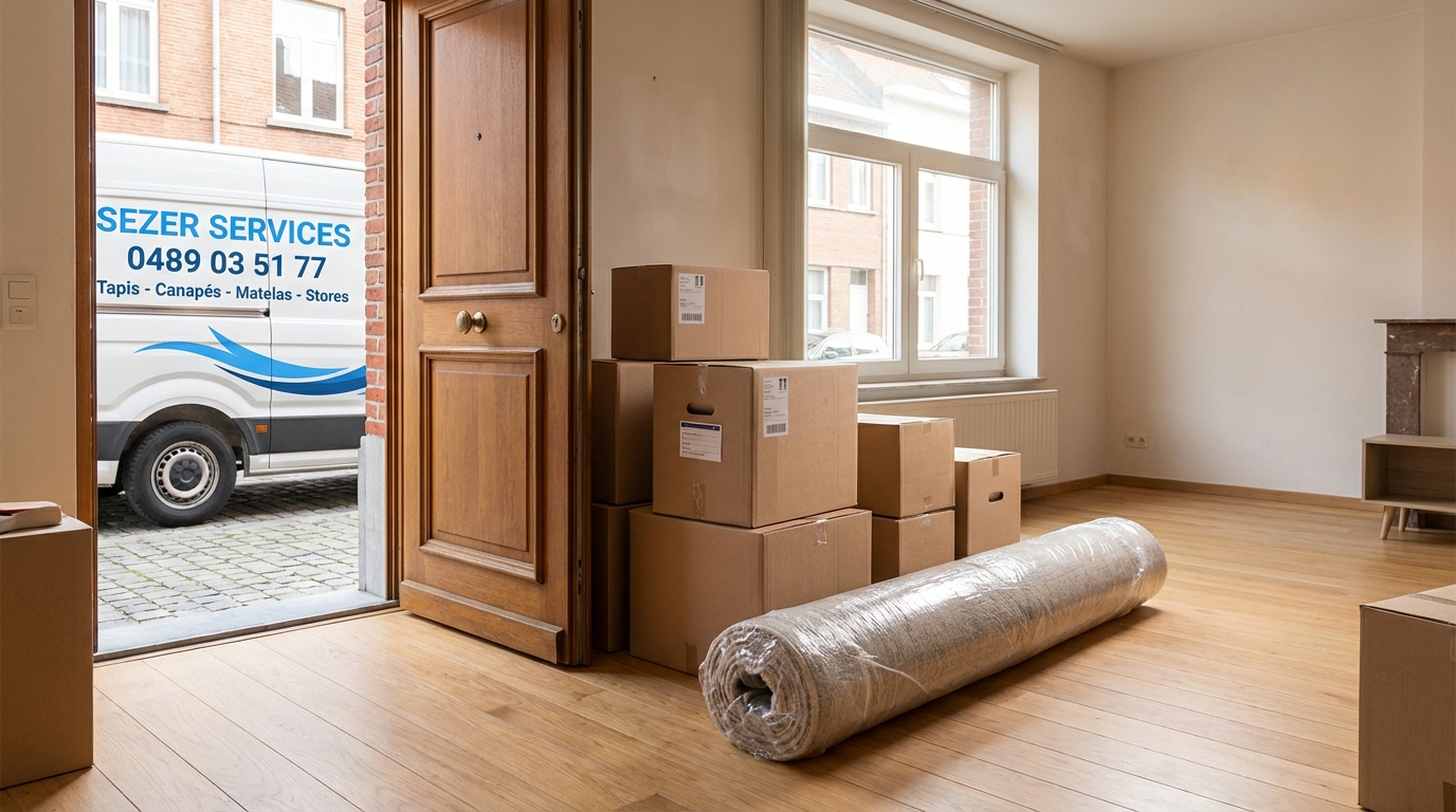 Nettoyage de tapis et textiles avant/après déménagement